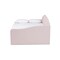 Baxton Studio Timila Modern and Contemporary Light Pink Velvet Fabric Upholstered Queen Size Daybed with Trundle 215-11550-ZORO - alternate 9